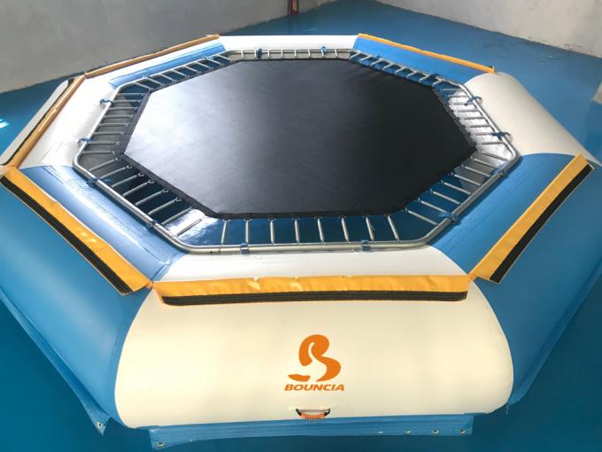 inflatable floating trampoline