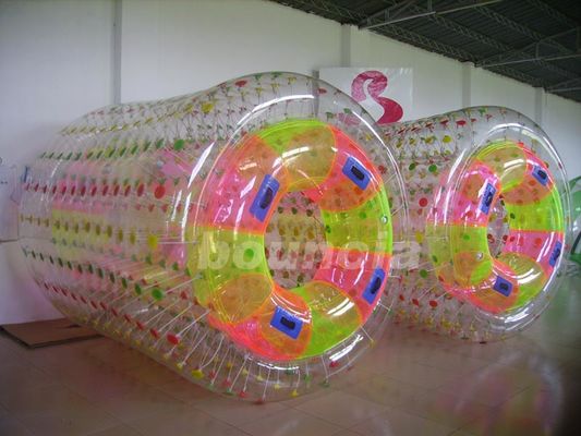 China 0.8mm/1.0mm Thick PVC Material Inflatable Water Roller WR15 factory