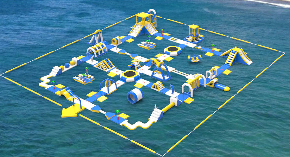 inflatable water theme park