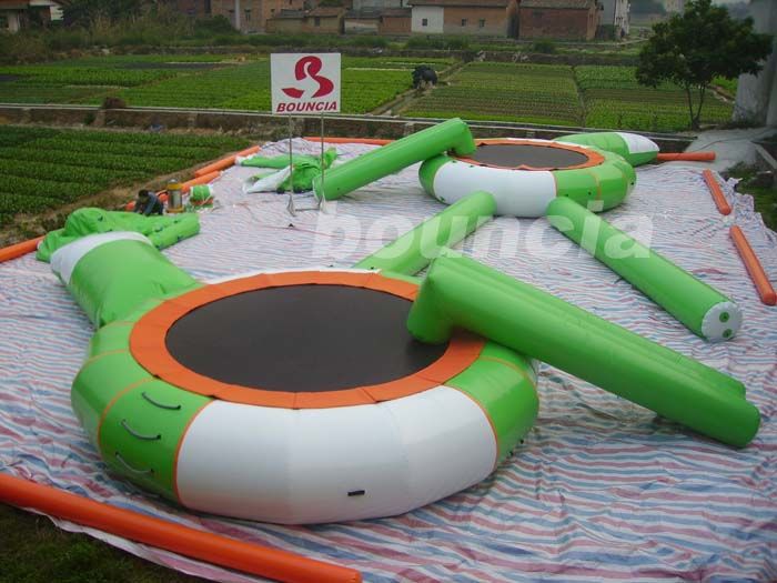 Commercial Inflatable Water Park / Floating Water Playground For Adults Or Children