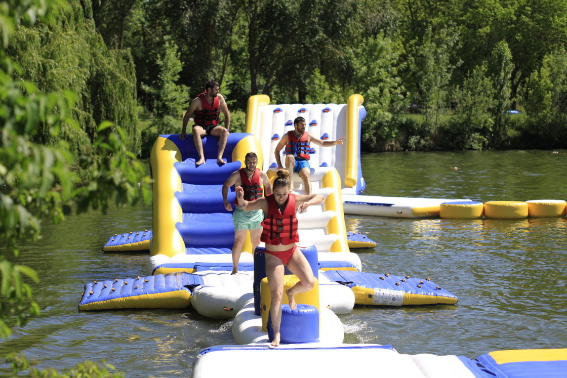 France Outdoor Inflatable Water Park Games For Adults ...