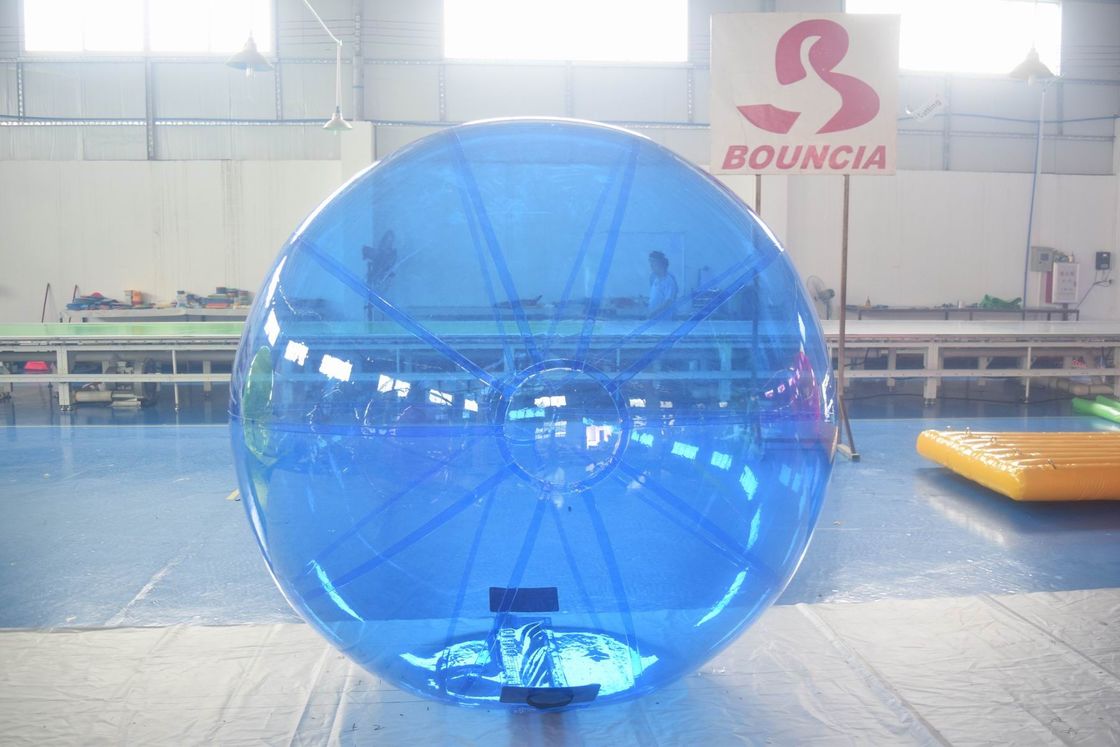Blue Color Inflatable Water Walking Ball With 0.8m PVC ...