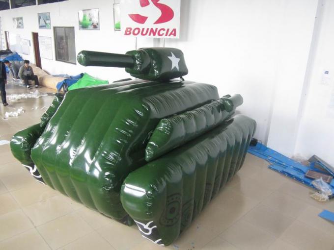 Airtight Inflatable Tank Military Paintball Bunker for Paintball Games
