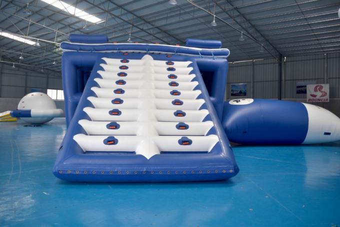 0.9mm PVC Tarpaulin Inflatable Water Park Games For Adults