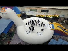 0.9mm PVC Tarpaulin Inflatable Unicorn For Water Park Beach