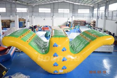 0.9mm PVC Tarpaulin Fabric Inflatable Water Sport, Inflatable Water Totter Slide