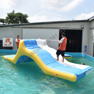 Floating Inflatable Water Slide For Lake