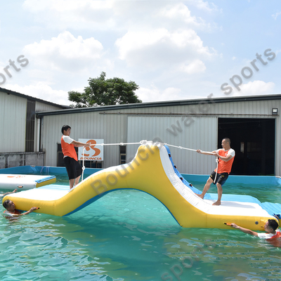 Floating Inflatable Water Slide For Lake