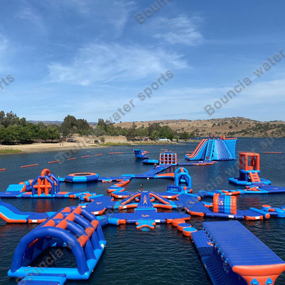 Bouncia Floating Water Park For Lake