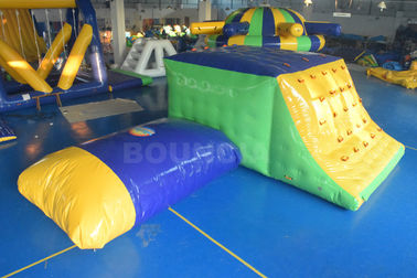 0.9mm Durable PVC Tarpaulin Inflatable Jumping Platform With Blob