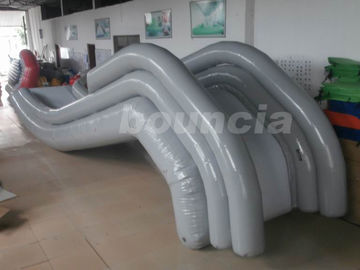 7.7m Long Inflatable Water Slide For Yacht , Yacht Inflatable Water Slide