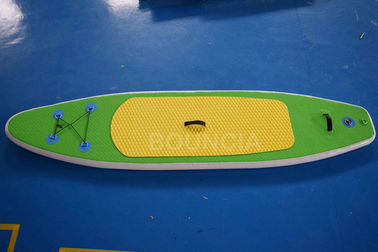 Durable PVC Tarpaulin Surfboard / Inflatable SUP Board For Water Sports