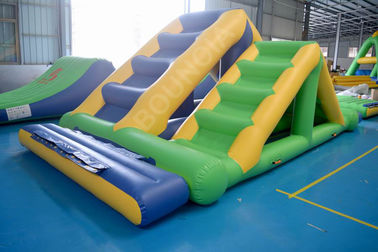 Outdoor Inflatable Floating Water Park Games Anti - UV Heat Resistance Material