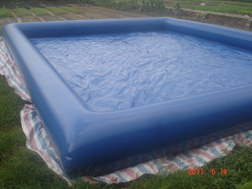 Giant Inflatable Water Pool With CE Air Pump For Rental Business