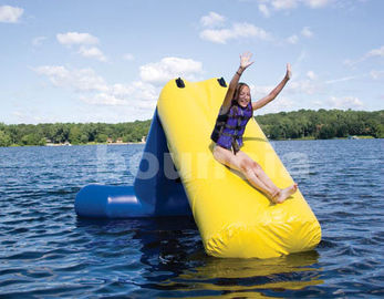 Kids Airtight Inflatable Floating Water Slide For Lake