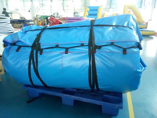 Heat Resistant Swimming Pool Tug Boat Inflatable Water Sports