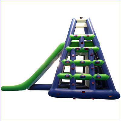 0.9mm Durable PVC Inflatable Water Climbing Slide For Water Park