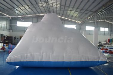 Commercial Inflatable Water Iceberg / Inflatable Aqua Iceberg For Lake