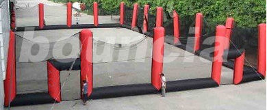 Inflatable Paintball Arena , Inflatable Paintball Court For Sport Games