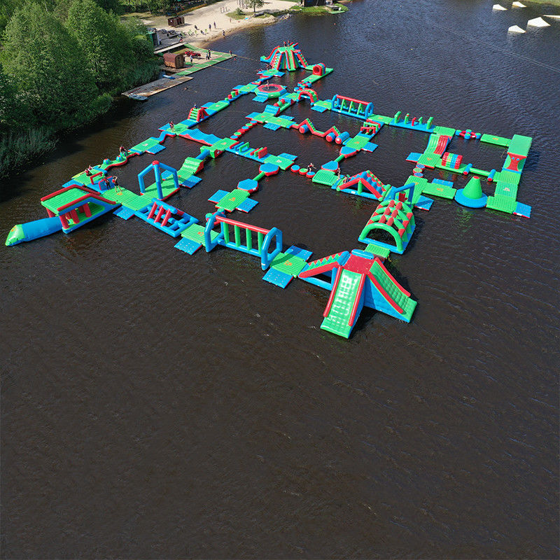 2020 New Outdoor Water Park Inflatable / Floating Water Obstacle Course