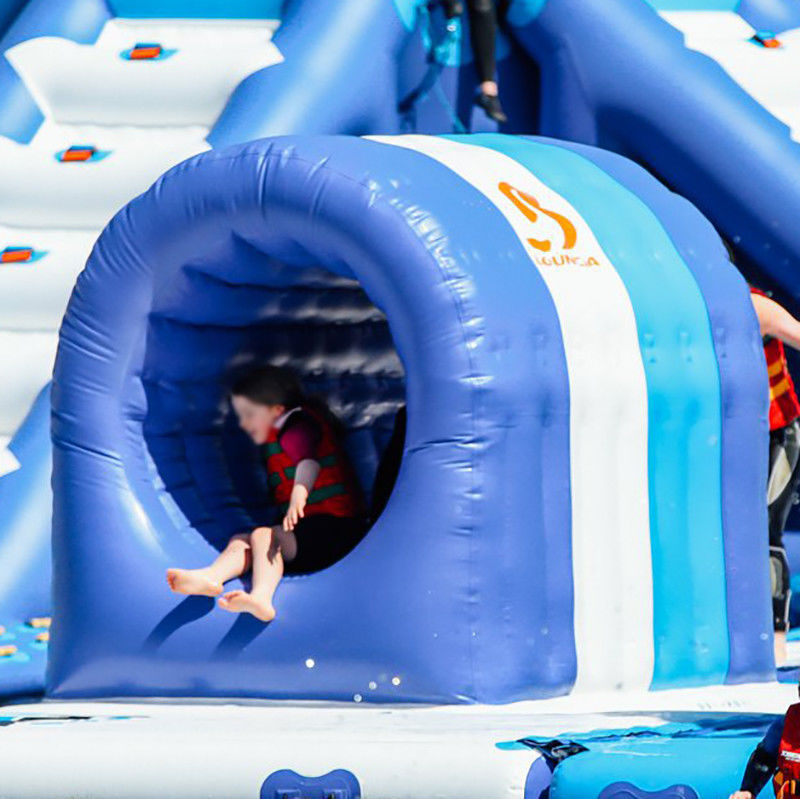 Inflatable Water Sport Park Tunnel / Swimming Pool Water Games