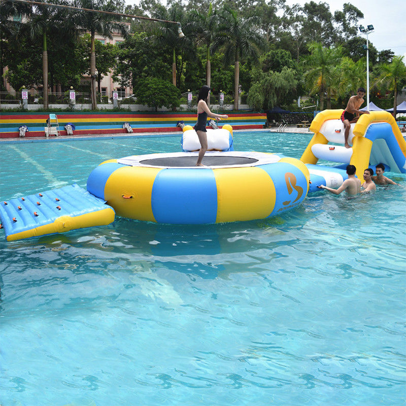 Mini Inflatable Floating Water Park Equipment For Swimming Pool