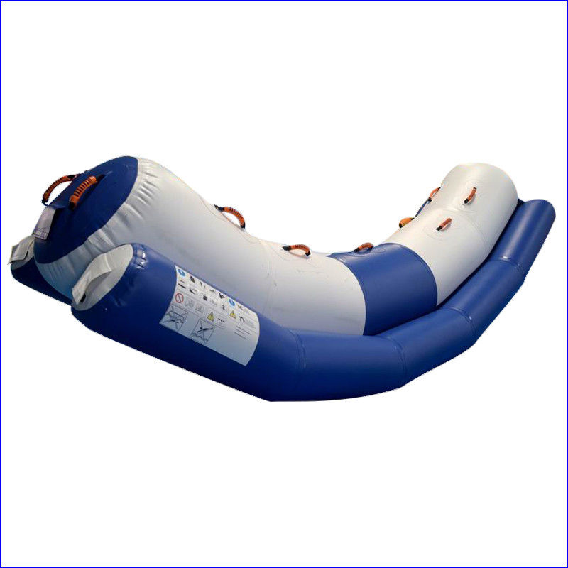 Inflatable Water Totter Used In Water Park Or Swimming Pool