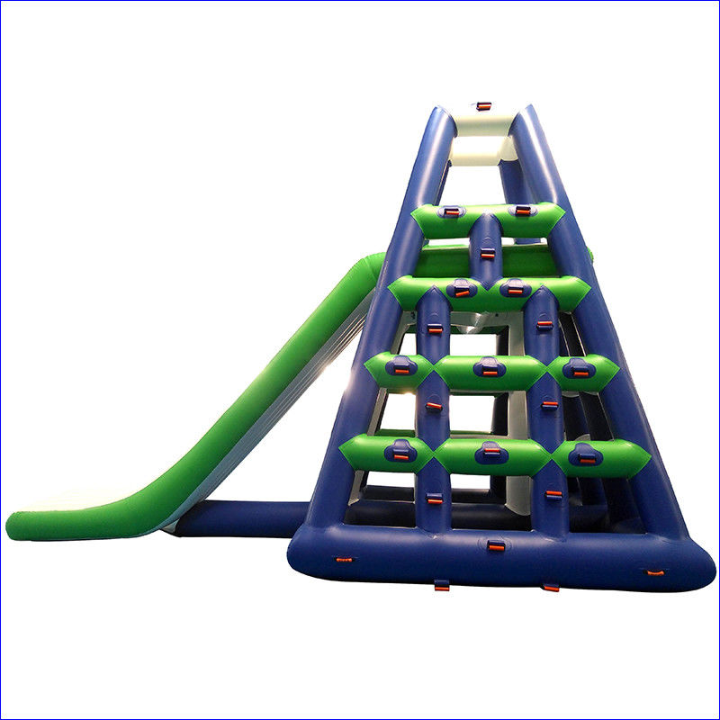 0.9mm Durable PVC Inflatable Water Climbing Slide For Water Park