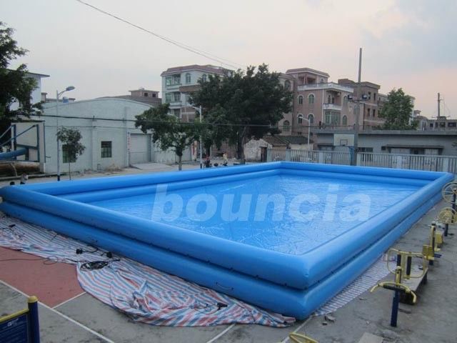 Double Layer Giant Outdoor Inflatable Water Pool For Commercial Use