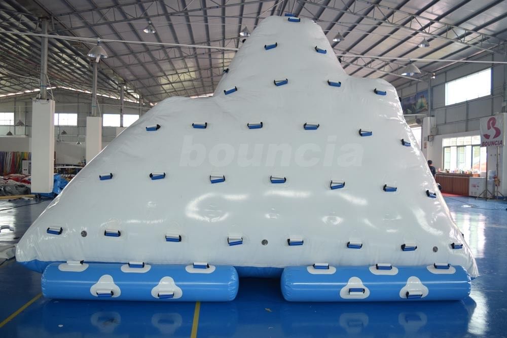 Commercial Inflatable Water Iceberg / Inflatable Aqua Iceberg For Lake