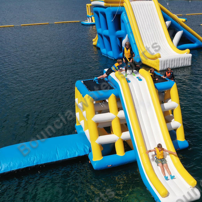 0.9mm PVC Tarpaulin Inflatable Water Sports /  Water Park Games With Blob