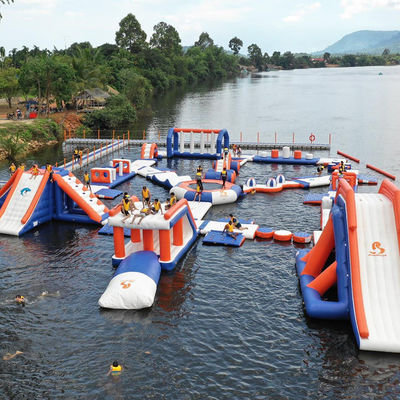 Quality Cambodia Water Games Inflatable Water Park Equipment For Kids and Adults factory